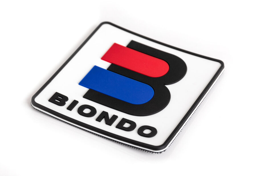 BDO "BIONDO" Back Velcro Hook mm.100x100 Patch2